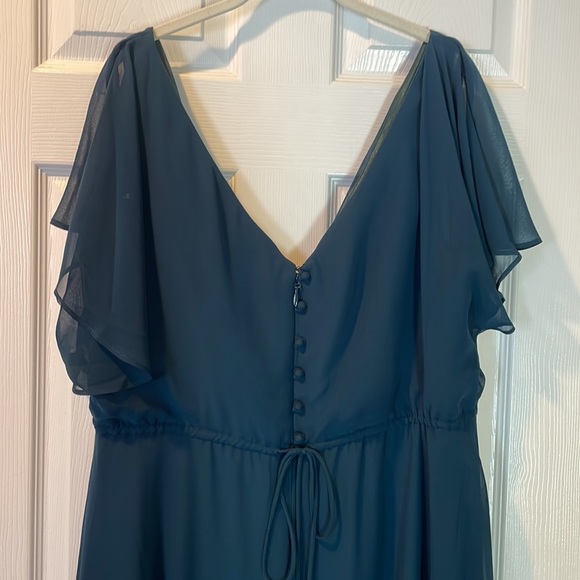 City Chic Maxi sweet wishes formal dress size M/18 - Picture 7 of 9